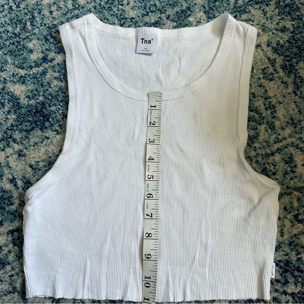 2/$20 | TNA | White Rib Racer Tank - Picture 9 of 12